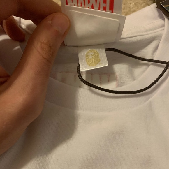 Bape A Bathing Ape Captain America Tee - Picture 5 of 6